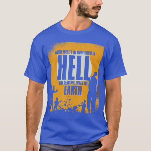 Camiseta Namorado Zumbi Assustador e Engraçado Presente de