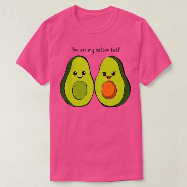 Camiseta namorados abacado 12 (Frente do Design)
