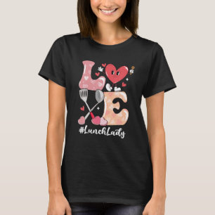 Camiseta Namorados Almoço Lady Love Retro Groovy Dia de os 