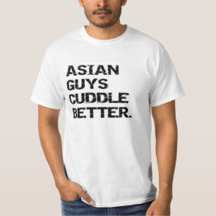 Camiseta namorados: as caras asiáticas afagam melhor