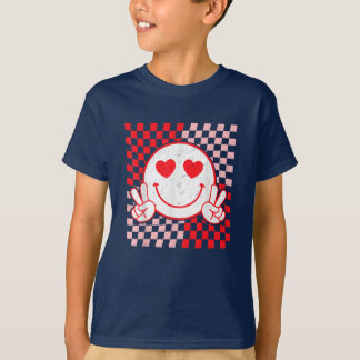 Camiseta Namorados Bonitos Víblias Sorriem Face Dia dos Nam