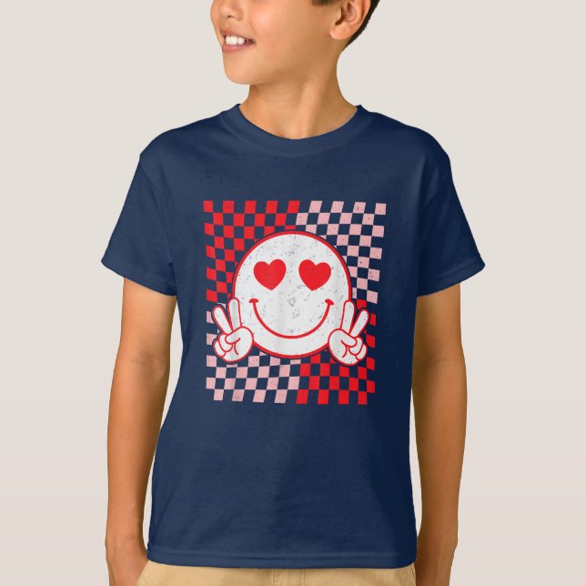 Camiseta Namorados Bonitos Víblias Sorriem Face Dia dos Nam (Frente)