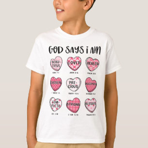 Camiseta Namorados Cristão Deus Diz Bíblia Versa Corações F