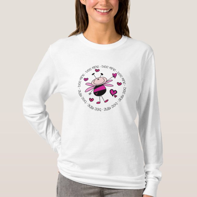 Camiseta Namorados de Abelha Mine (Frente)