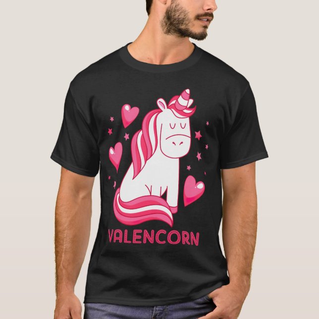 Camiseta Namorados de animais Unicorn (Frente)
