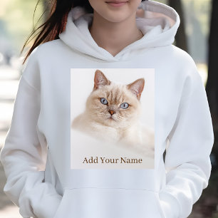 Camiseta Namorados de Pet Fotografado de Gato Fácil Persona
