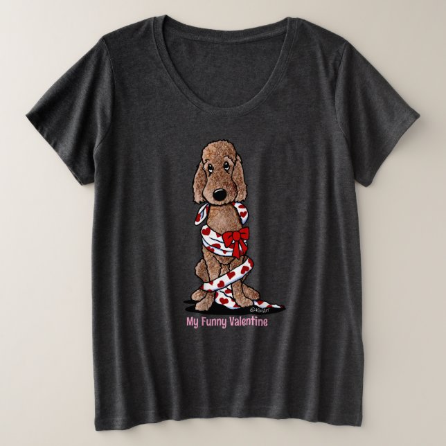 Camiseta Namorados de Portas de Chocolate Sombreado Mais T- (Frente do Design)