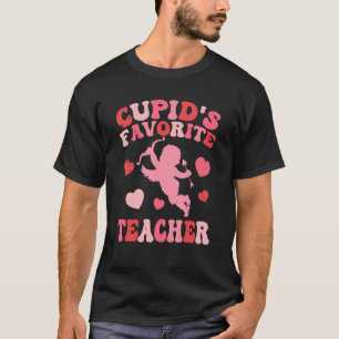 Camiseta Namorados de Professores Favorito do Groovy Retro 