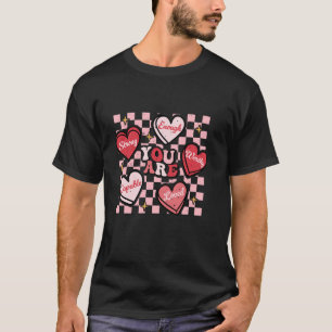 Camiseta Namorados De Que Você É Amado Que Vale O Suficient