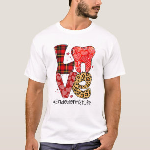 Camiseta Namorados de vida Endodontista do Leopardo