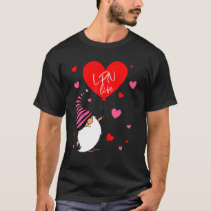 Camiseta Namorados de vida LPN Gnome Enfermeiro Dia de os n