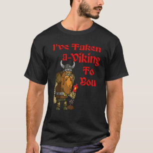 Camiseta Namorados de Viking para Norse Valkyrie Shieldmaid