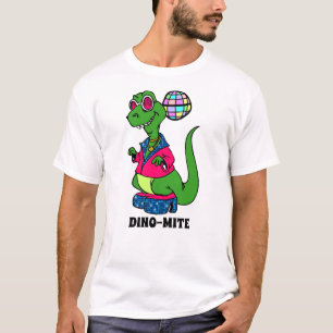 Camiseta Namorados eu acho que você é Dino-Mite, dinossau