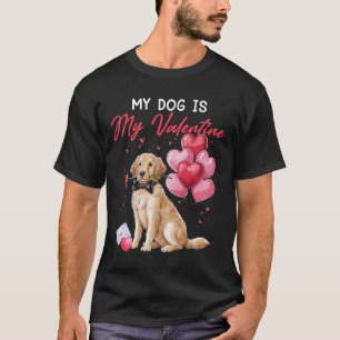 Camiseta Namorados Funny Dog Proprietário do Heart Bylloon