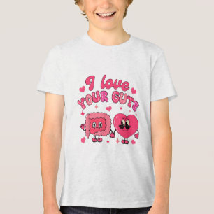 Camiseta Namorados Gastro-endoscopia Enfermeiro Amo o Seu