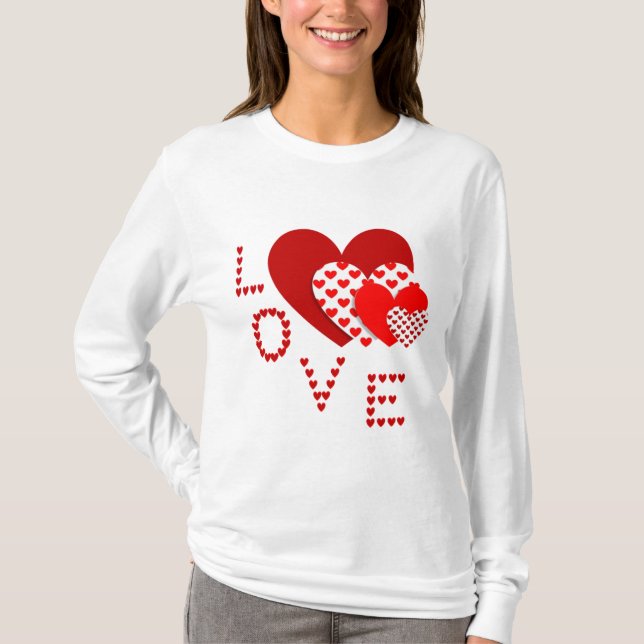 Camiseta Namorados Heart Love (Frente)