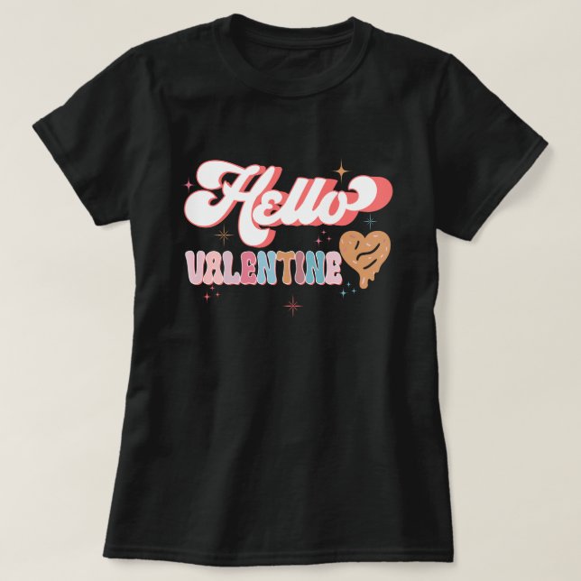 Camiseta Namorados HELLO (Frente do Design)