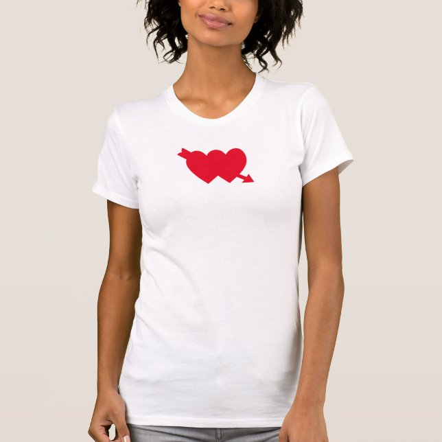 Camiseta NAMORADOS LOVE superior (Frente)