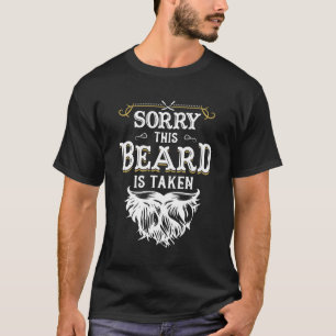 Camiseta Namorados Marido Lamentam Que Esta Barba Seja Leva