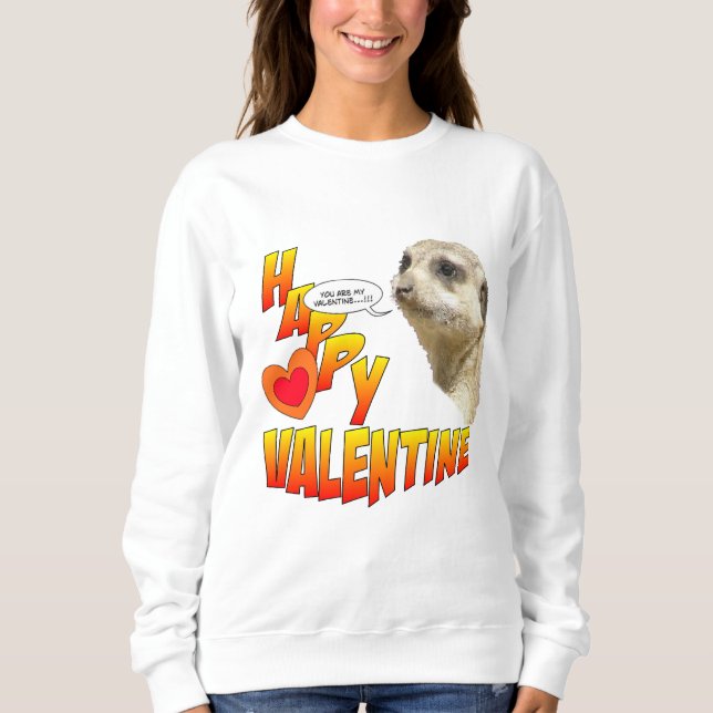 Camiseta Namorados Meerkat Basic Sweatshirt (Frente)