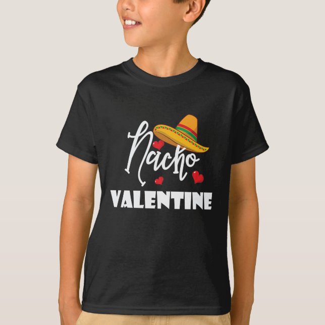 Camiseta Namorados Nacho Funny Dia de os namorados 2020 Lov (Frente)