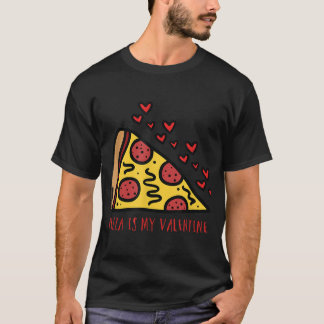 Camiseta Namorados Pizza Dia de os namorados Engraçado Para