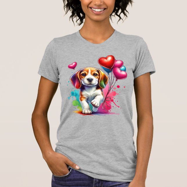 Camiseta Namorados Pup Beagle Doce (Frente)