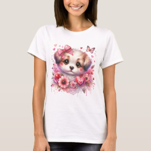 Camiseta Namorados Puppy Love