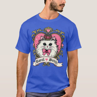 Camiseta Namorados Real Betch Kitty Heart TSirt