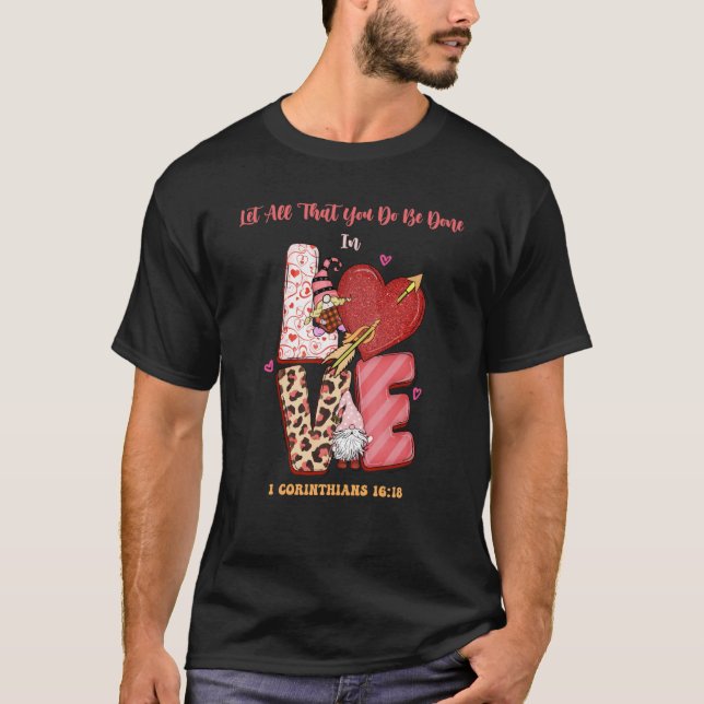 Camiseta Namorados Religiosos Deixem Tudo O Que Você Faz Se (Frente)