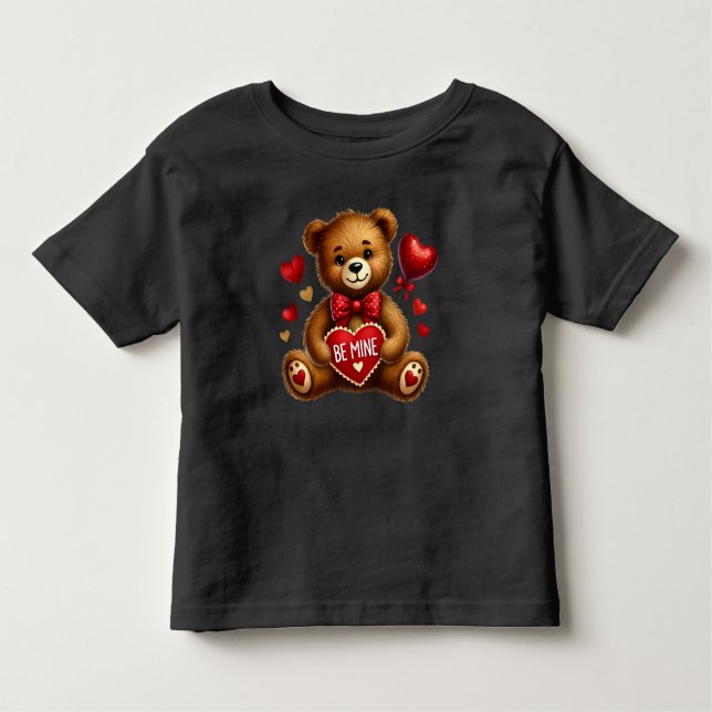 Camiseta Namorados Ser Meu Urso Vermelho De Teddy (Frente)