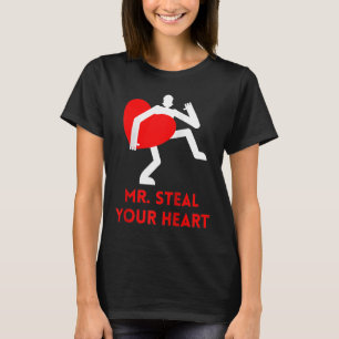 Camiseta Namorados Steal Your Heart Raglan