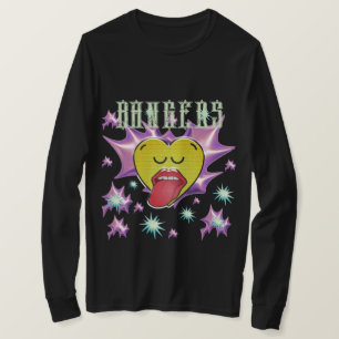 Camiseta Namorados-vermelhos-de-galáxias-amarelas
