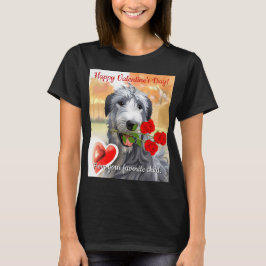 Camiseta Namorados Wolfhound Irish