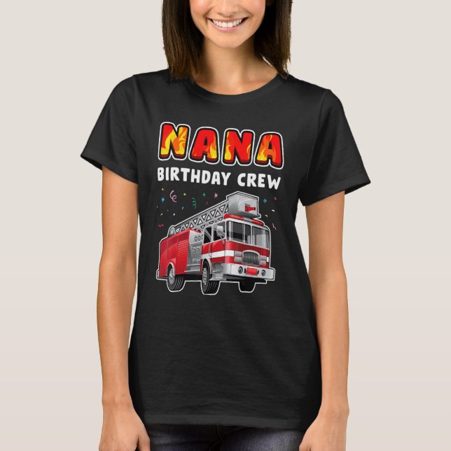Camiseta Nana Birthday Creative Party (Frente)