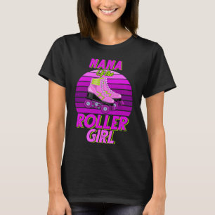 Camiseta Nana Da Festa De Caça-Rolos De Rapariga De Anivers