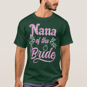 Camiseta Nana Da Noiva Chá De Noiva Combinando A Festa Brid