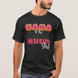 Camiseta Nana Da Rosquinha De Aniversário Vovó Corresponden