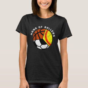 Camiseta Nana De Ballers Softball Soccer Nana