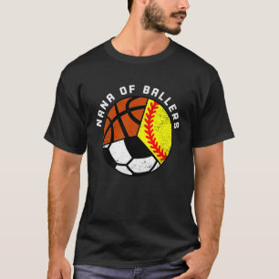 Camiseta Nana De Ballers Softball Soccer Nana