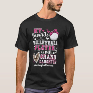 Camiseta Nana de Volei Avó Orgulhosa Jogadora de Volei Na
