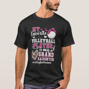 Camiseta Nana de Volei Avó Orgulhosa Jogadora de Volei Na