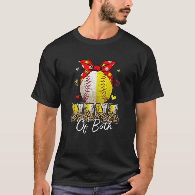 Camiseta Nana Do Beisebol E Do Softball Nana Mo (Frente)