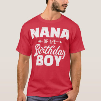 Camiseta Nana do filho do aniversariante que corresponde à
