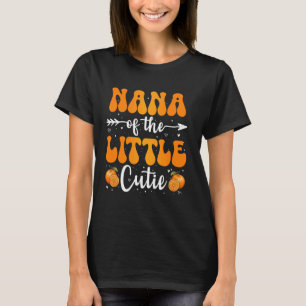Camiseta Nana Do Pequeno Cutie Orange Clementine Birthda