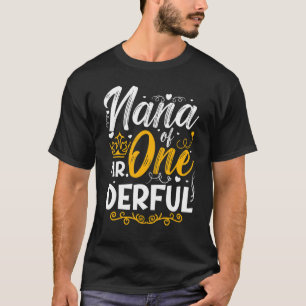 Camiseta Nana Do Sr. One Derful Party Matching Family 1rua 