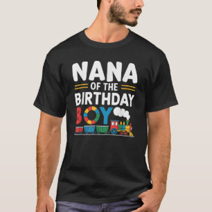 Camiseta Nana Do Trem Temático De Brinquedos Do Trem Do Men