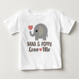 Camiseta Nana e Poppy me amam
