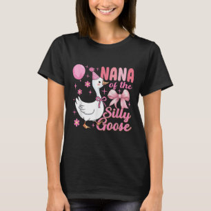 Camiseta Nana Goose No Aniversário Engraçado Que Correspond