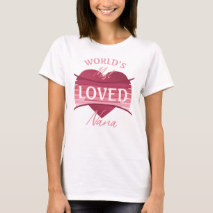 Camiseta Nana mais amada do mundo